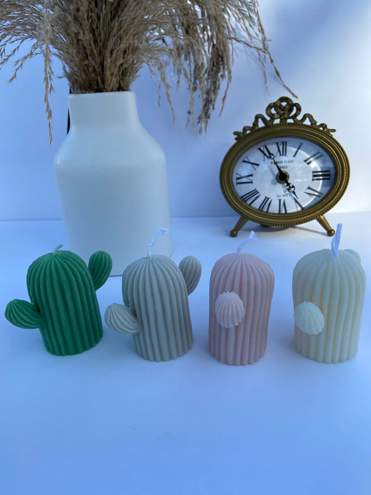 Cactus Candles (PACK OF 4)